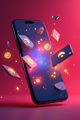 Smartphone met Eskimo casino-app